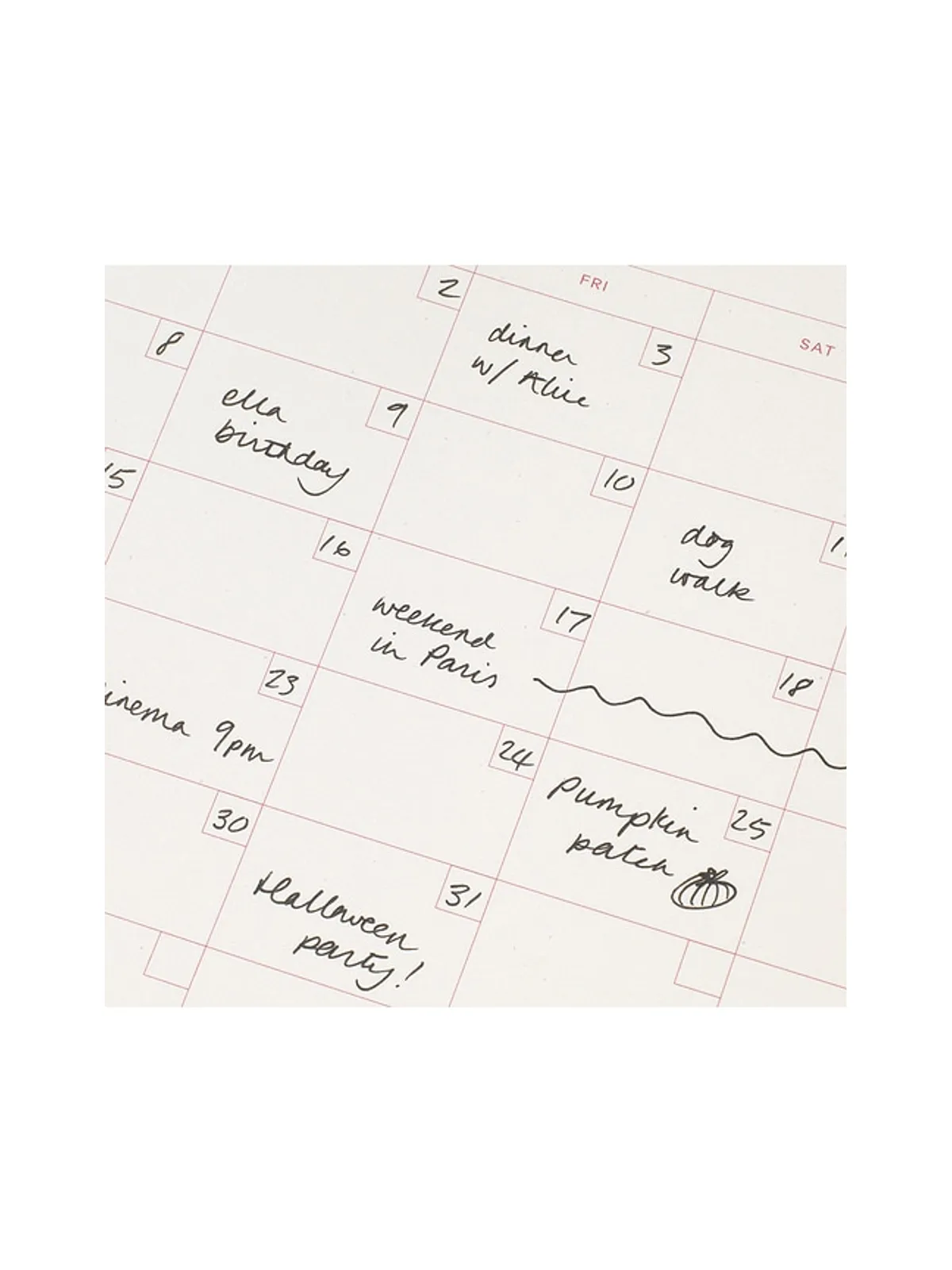 Papier PICNIC PRODUCTIVITY MONTHLY PLANNING PAD ピクニップロダクティビティ 月間プランニングパッド - 画像3