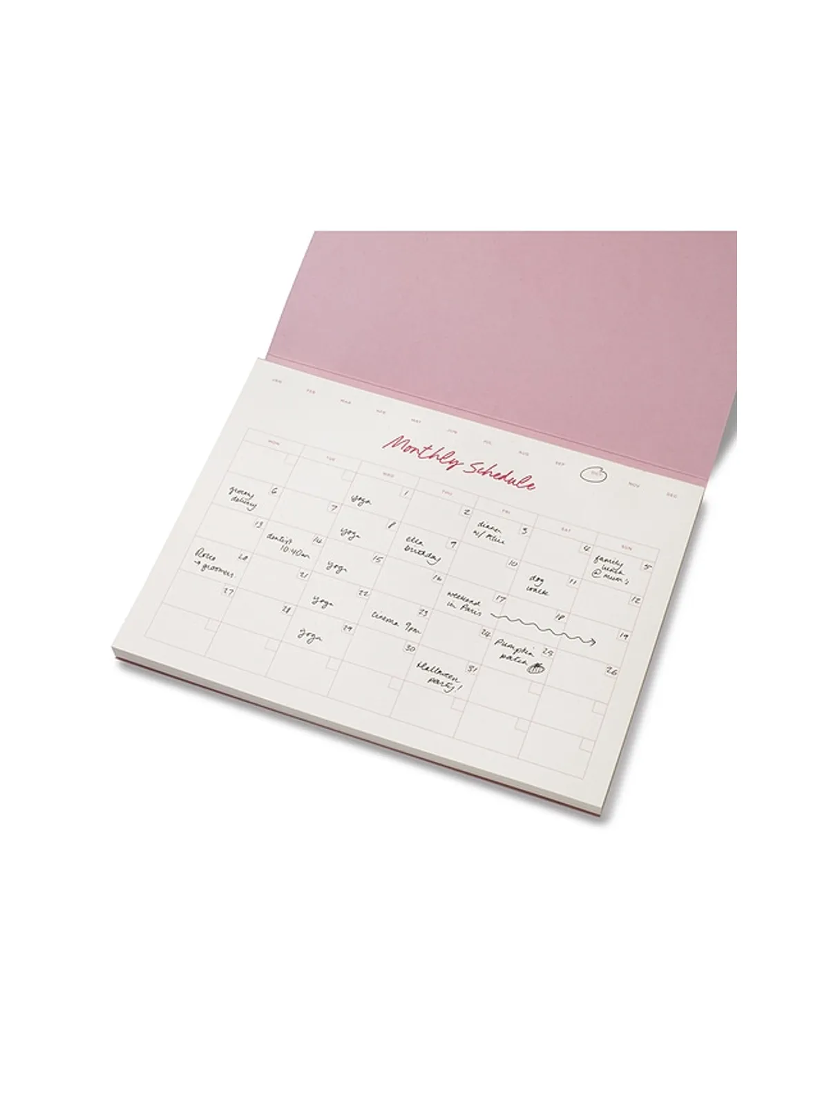 Papier PICNIC PRODUCTIVITY MONTHLY PLANNING PAD ピクニップロダクティビティ 月間プランニングパッド - 画像4