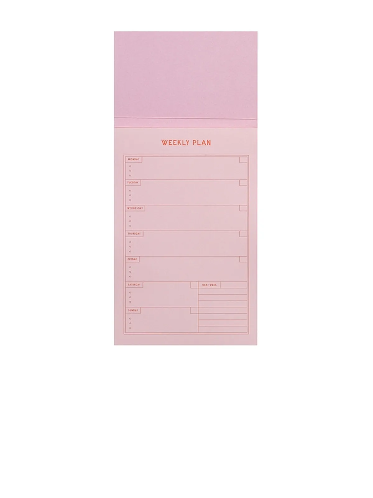 Papier PRODUCTIVITY WEEKLY LIST PADS プロダクティビティ ウィークリー リストパッド - 画像3