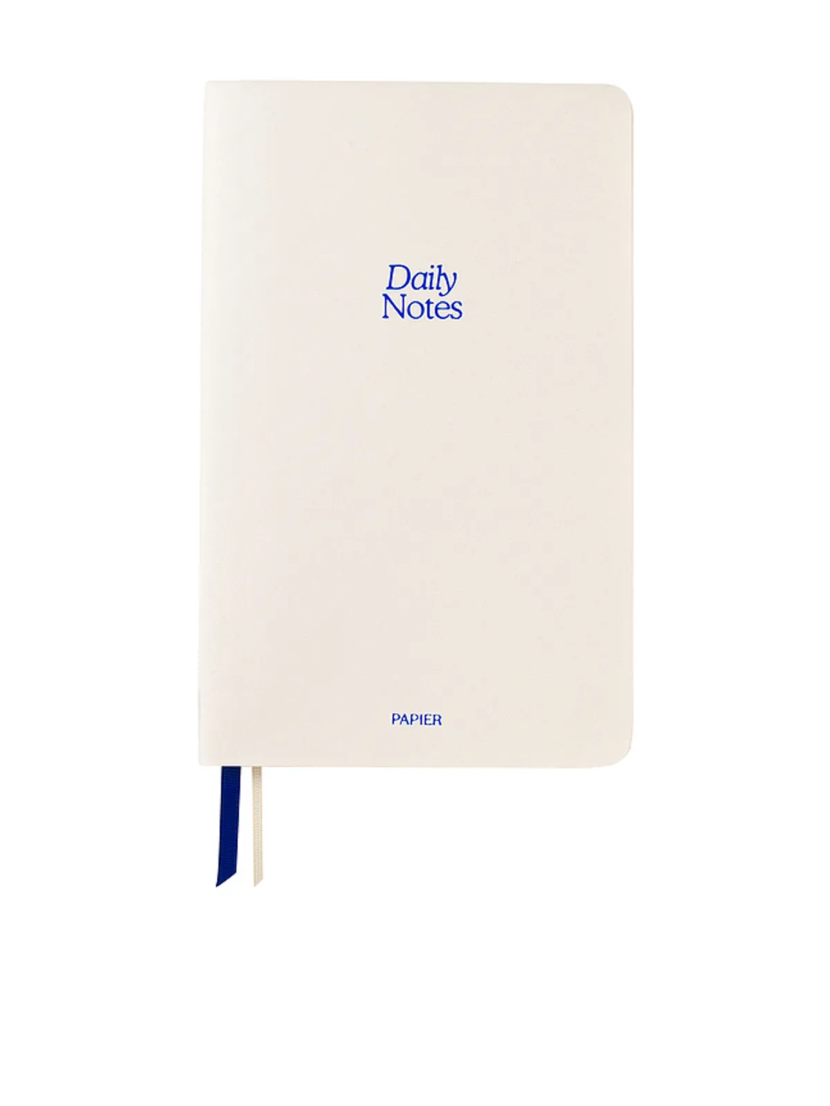 Papier DAILY NOTES SOFT FAUX LEATHER LINED NOTEBOOK デイリーノーツ ソフトフェイクレザー 罫線入りノート - 画像1