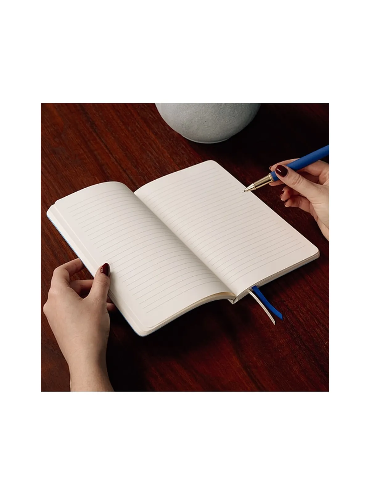 Papier DAILY NOTES SOFT FAUX LEATHER LINED NOTEBOOK デイリーノーツ ソフトフェイクレザー 罫線入りノート - 画像5