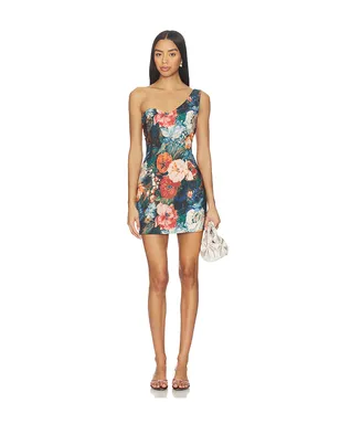 Prabal Gurung DRESS ドレス - Blue,Peach. - サムネイル1