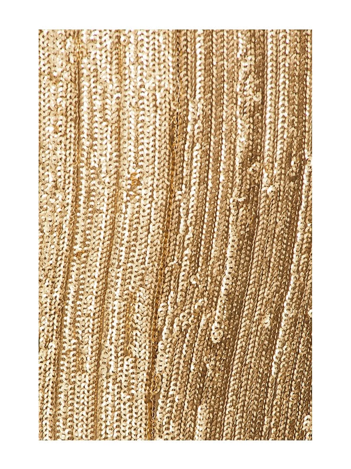 Prabal Gurung DREE ストラップレストップ - Metallic Gold,White. - 画像4