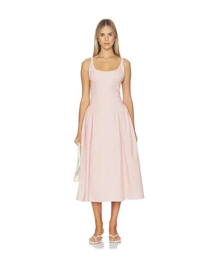 Proenza Schouler White Label SOLIRA ミディ丈ドレス - サムネイル1