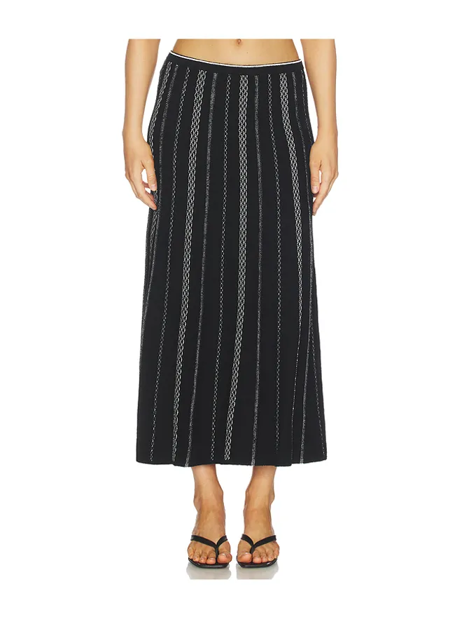 Proenza Schouler White Label Proenza Schouler White Label MORENA スカート - Black,White.の商品画像
