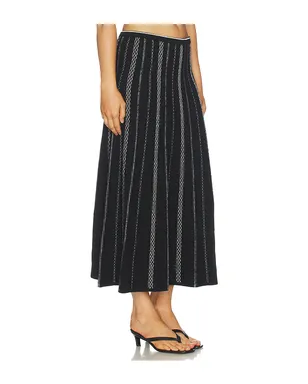 Proenza Schouler White Label MORENA スカート - Black,White. - サムネイル2