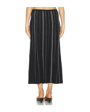 Proenza Schouler White Label MORENA スカート - Black,White. - サムネイル4