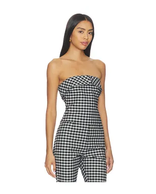 Posse CHIARA ストラップレストップ - Black,White. - サムネイル2