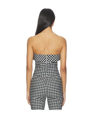 Posse CHIARA ストラップレストップ - Black,White. - サムネイル3