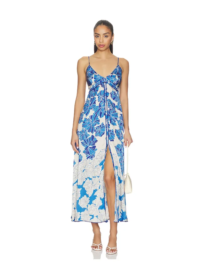 Poupette St Barth Poupette St Barth DENISE ドレス - Blue,Cream.の商品画像