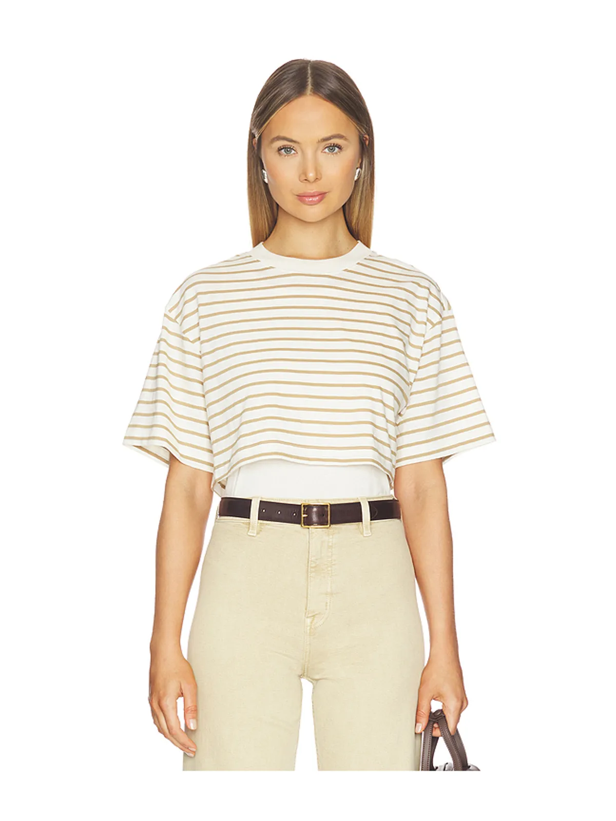 PISTOLA CAMRYN トップ - White,Tan. - 画像1