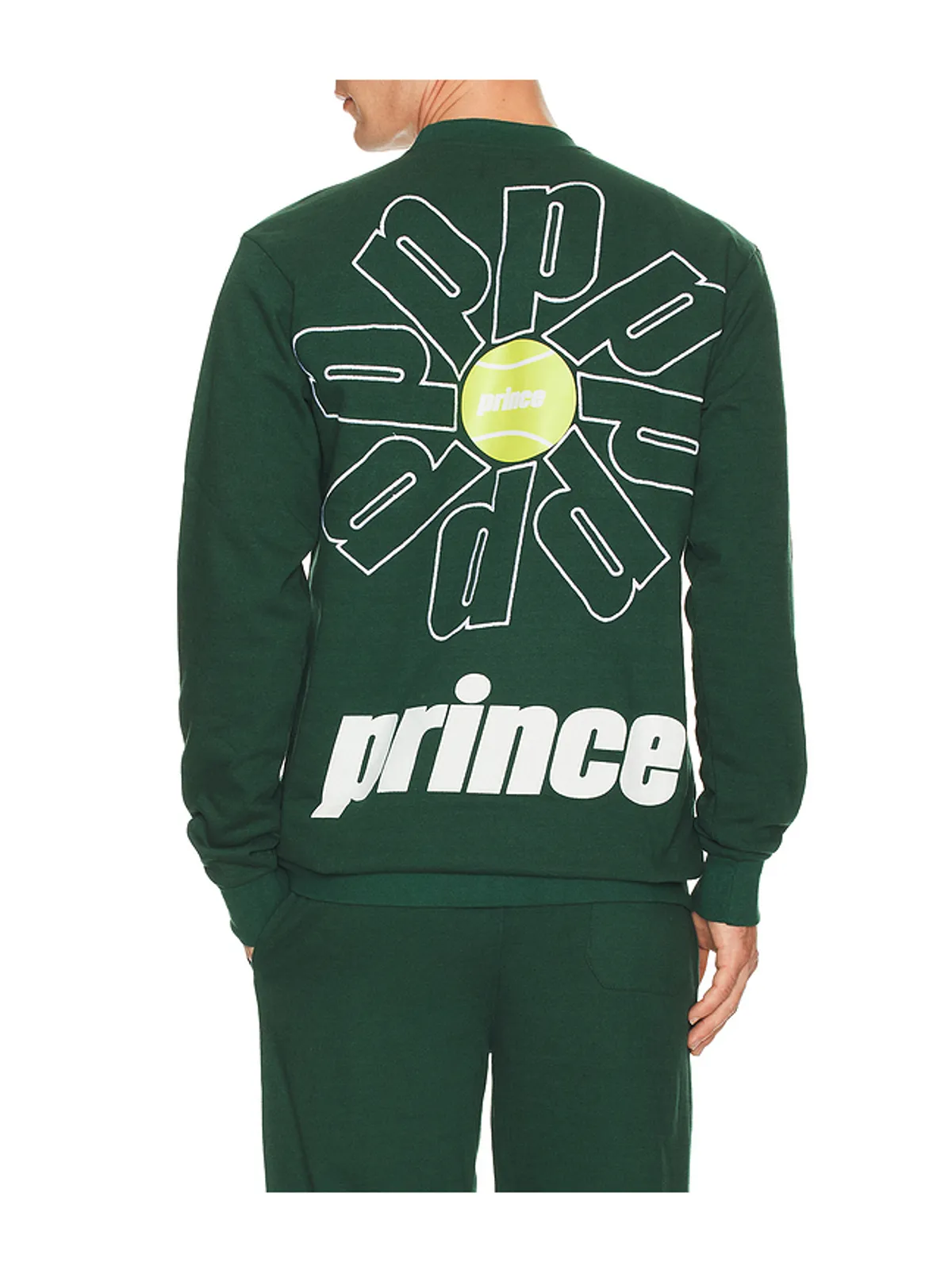 Prince Tennis TENNIS BALL クルーネックスウェットシャツ - 画像1