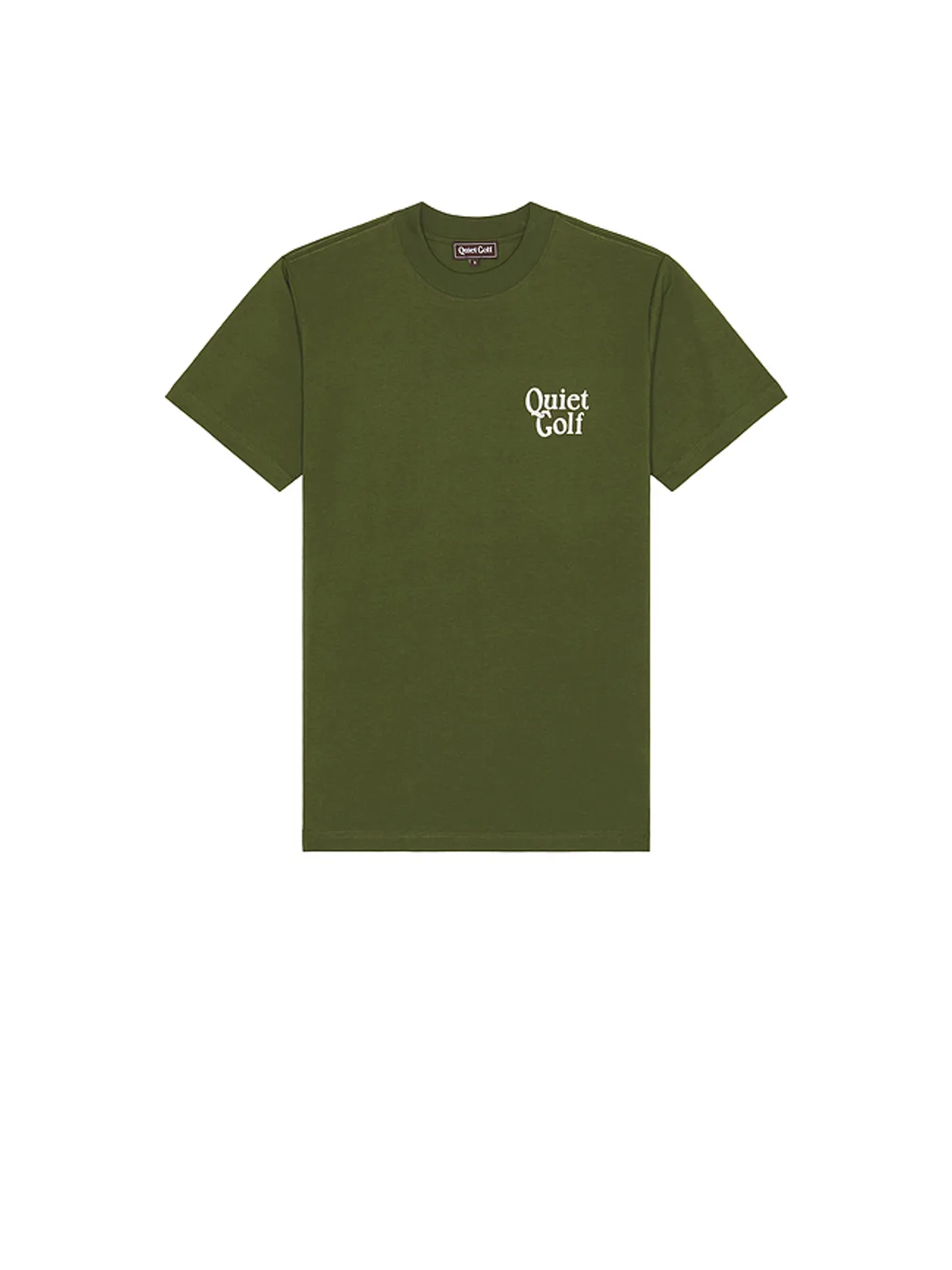 Quiet Golf HERITAGE STACK Tシャツ - 画像2