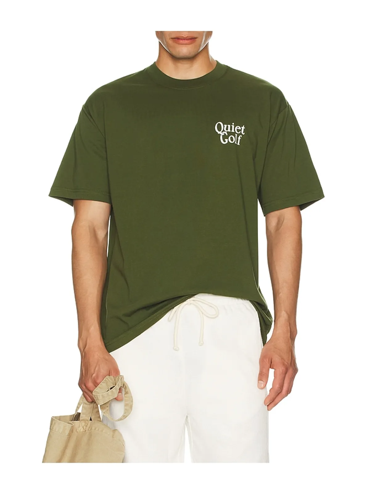 Quiet Golf HERITAGE STACK Tシャツ - 画像3