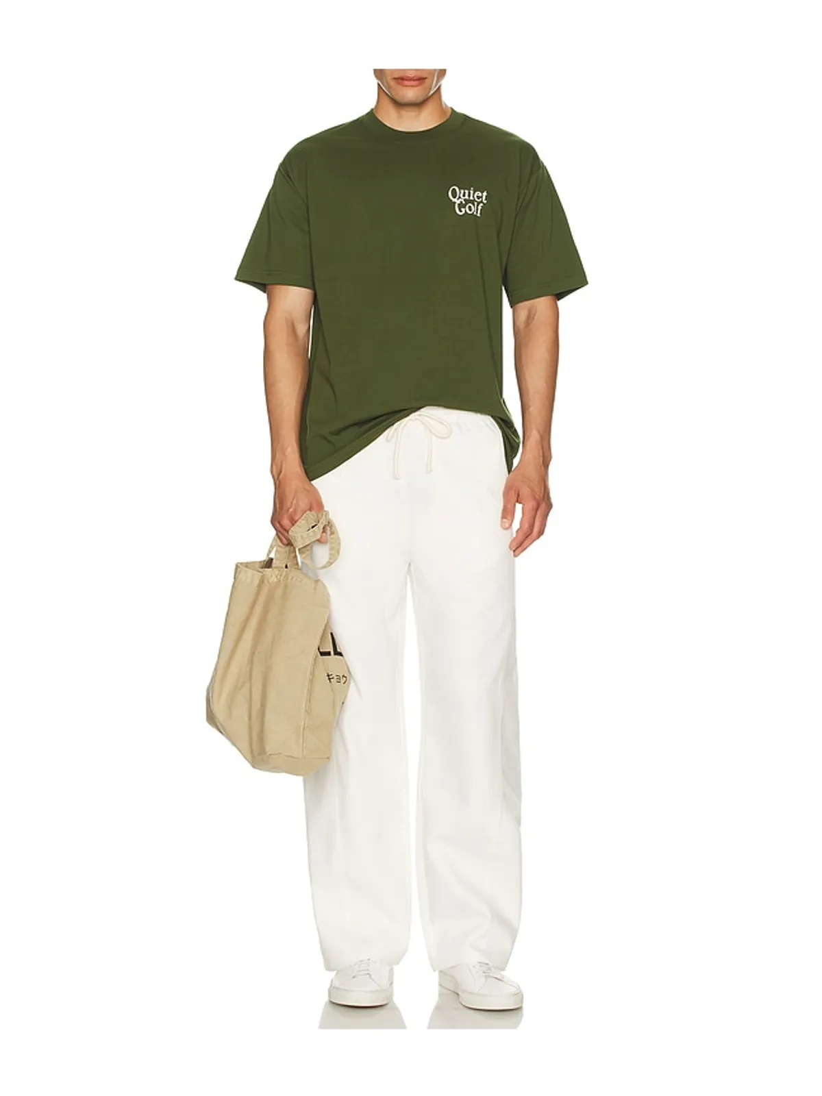 Quiet Golf HERITAGE STACK Tシャツ - 画像4