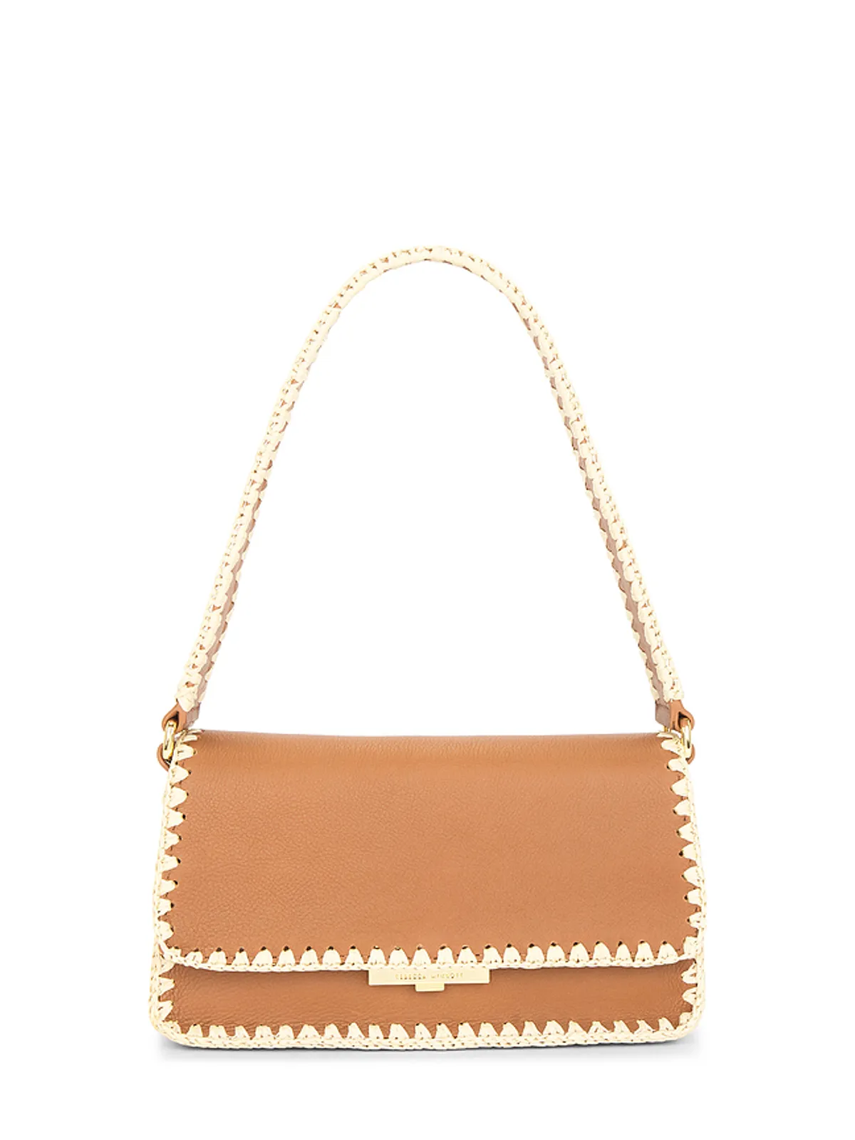 Rebecca Minkoff Berkley Flap Shoulder W/ Raffia - 画像1