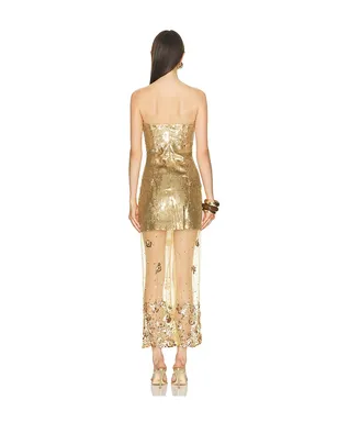 AFEW Rahul Mishra チュールコルセットマキシドレス - サムネイル3