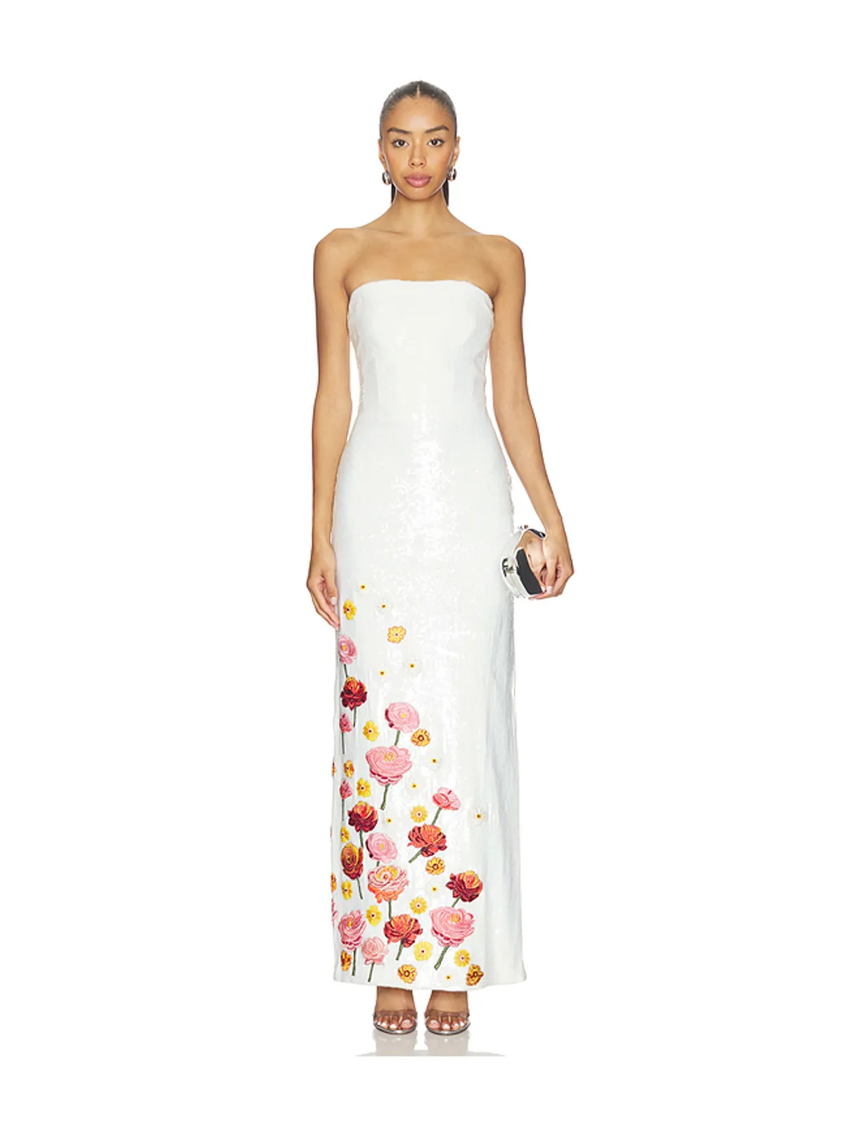 AFEW Rahul Mishra スパンコール付きコルセットマキシドレス - 画像1