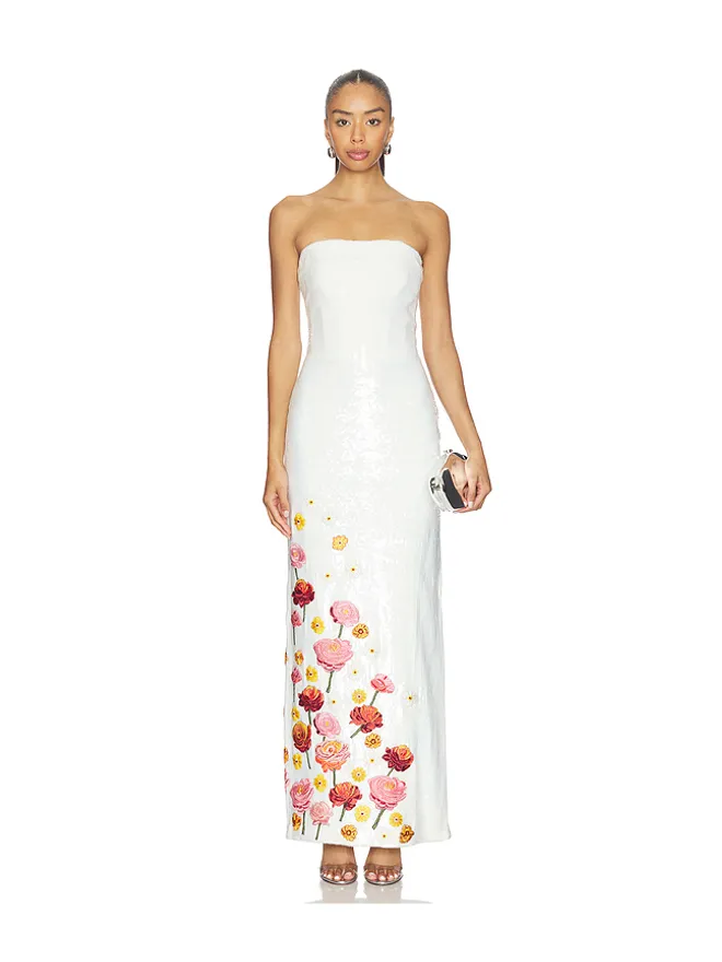 AFEW Rahul Mishra AFEW Rahul Mishra スパンコール付きコルセットマキシドレスの商品画像
