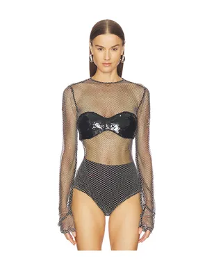 AFEW Rahul Mishra メッシュレオタード - サムネイル2