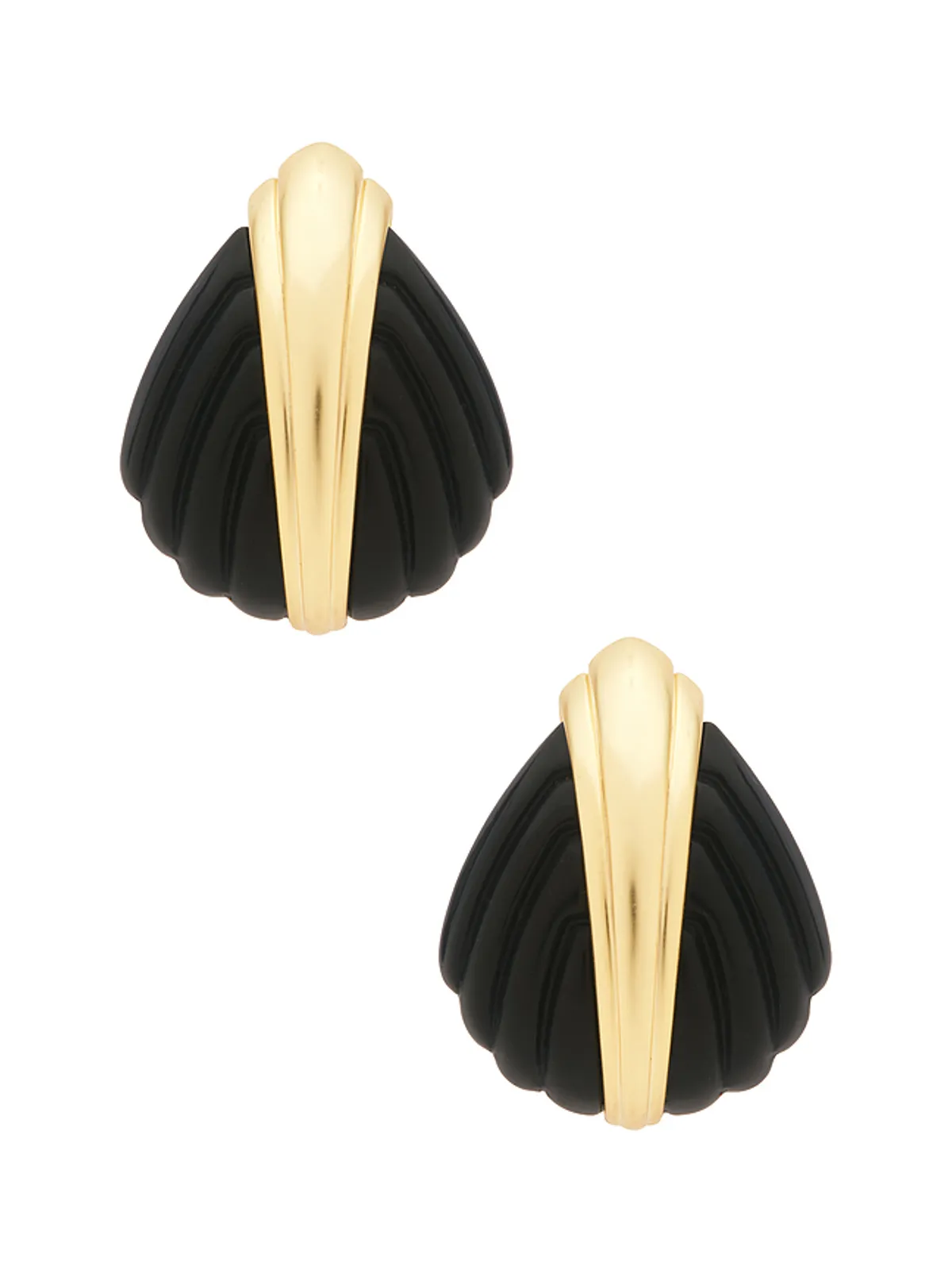 Ronny Kobo ASTER ジュエリー - Black,Metallic Gold. - 画像1