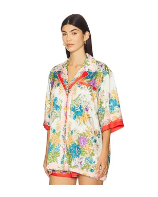 Ronny Kobo RINALDI トップ - Cream,Blue. - サムネイル2