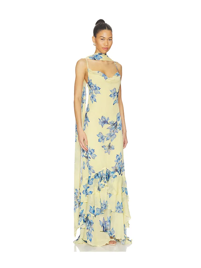ROCOCO SAND ROCOCO SAND DRESS ドレス - Lemon,Blue.の商品画像