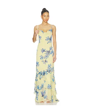 ROCOCO SAND DRESS ドレス - Lemon,Blue. - サムネイル2