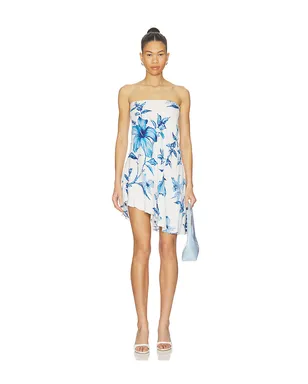 ROCOCO SAND DRESS ドレス - White,Blue. - サムネイル1