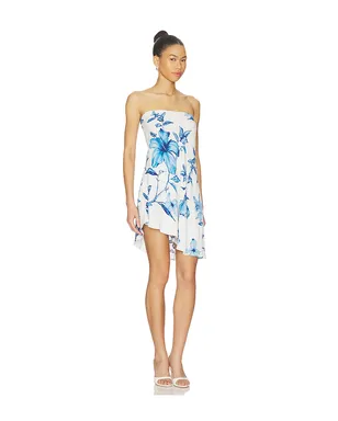 ROCOCO SAND DRESS ドレス - White,Blue. - サムネイル2