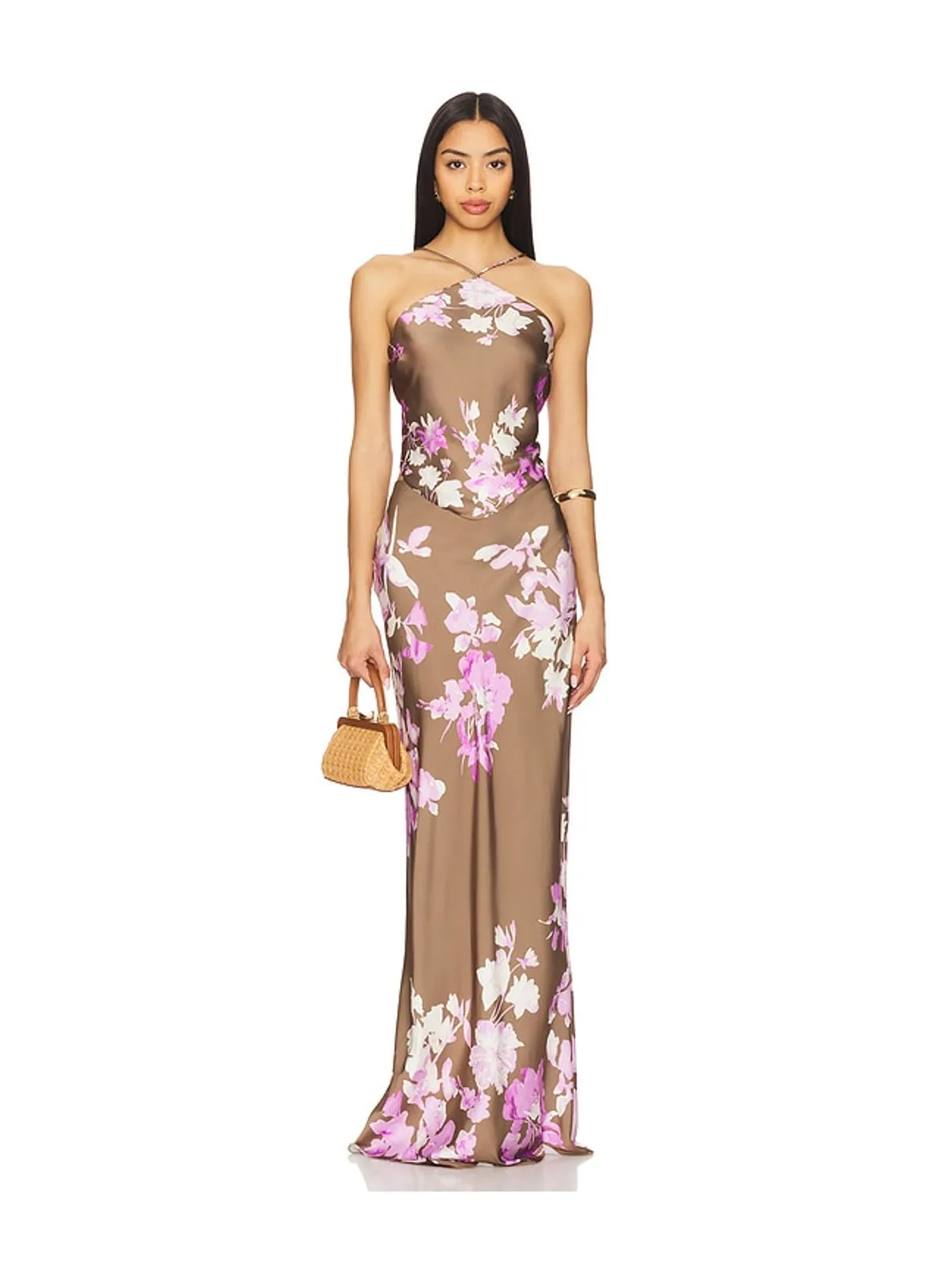 ROCOCO SAND SKIRT マキシスカート - Brown,Lavender. - 画像5