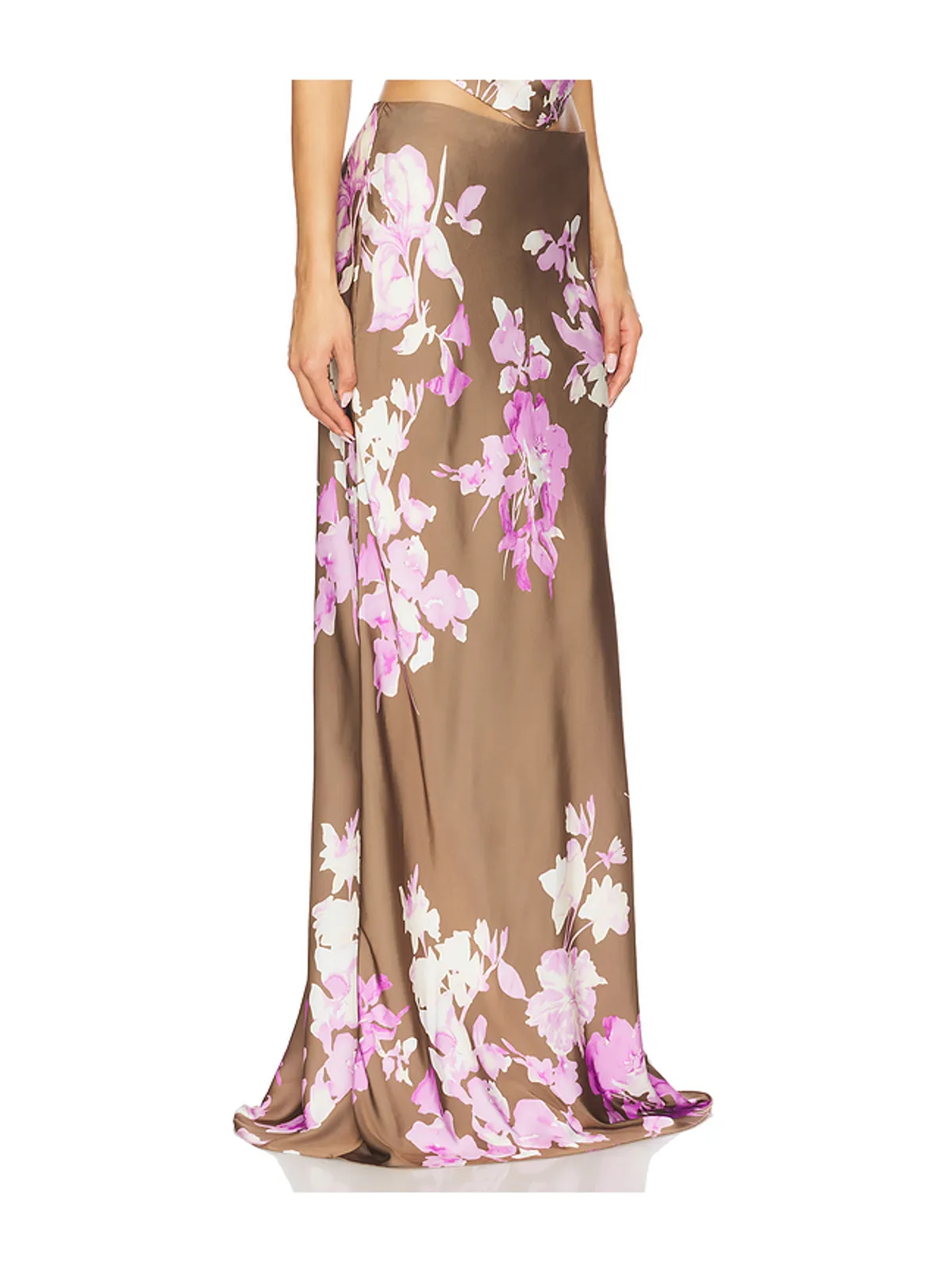 ROCOCO SAND SKIRT マキシスカート - Brown,Lavender. - 画像2