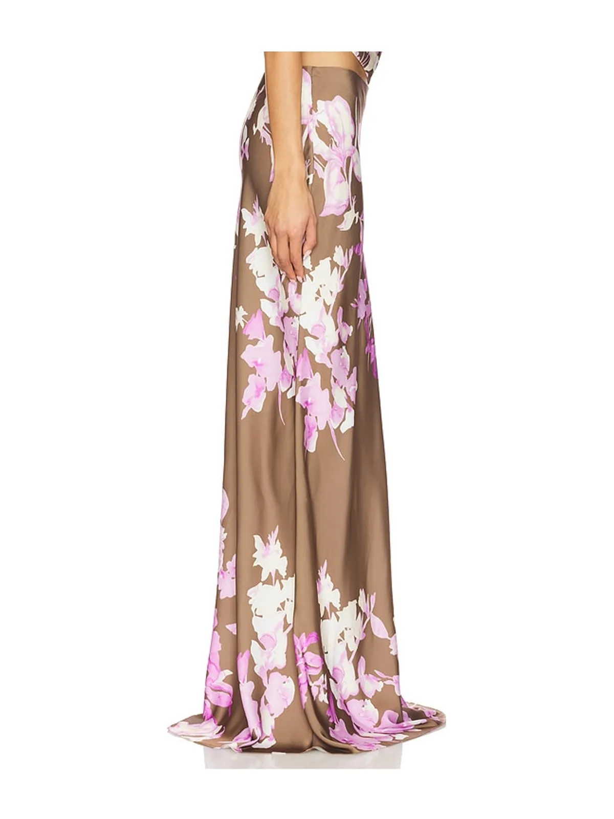 ROCOCO SAND SKIRT マキシスカート - Brown,Lavender. - 画像3
