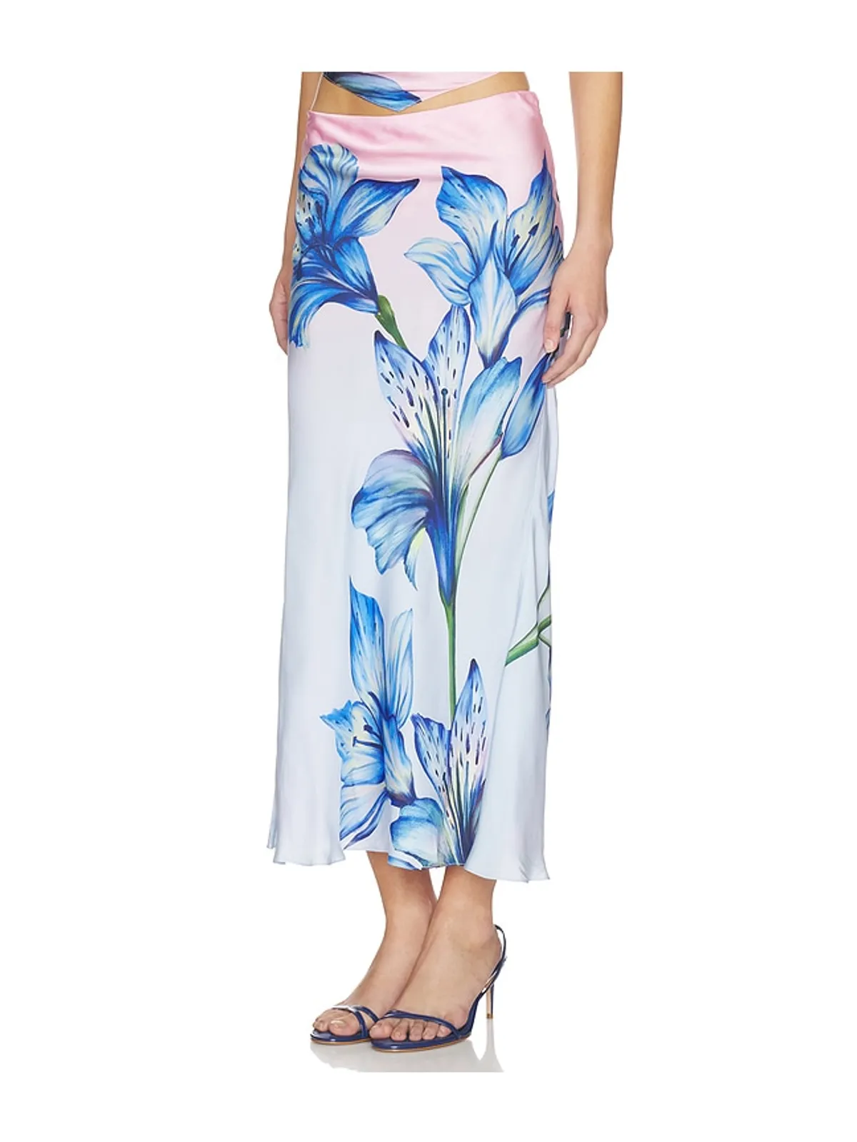 ROCOCO SAND SKIRT スカート - Blue,Pink. - 画像3