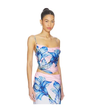 ROCOCO SAND TOP トップ - Blue,Pink. - サムネイル2