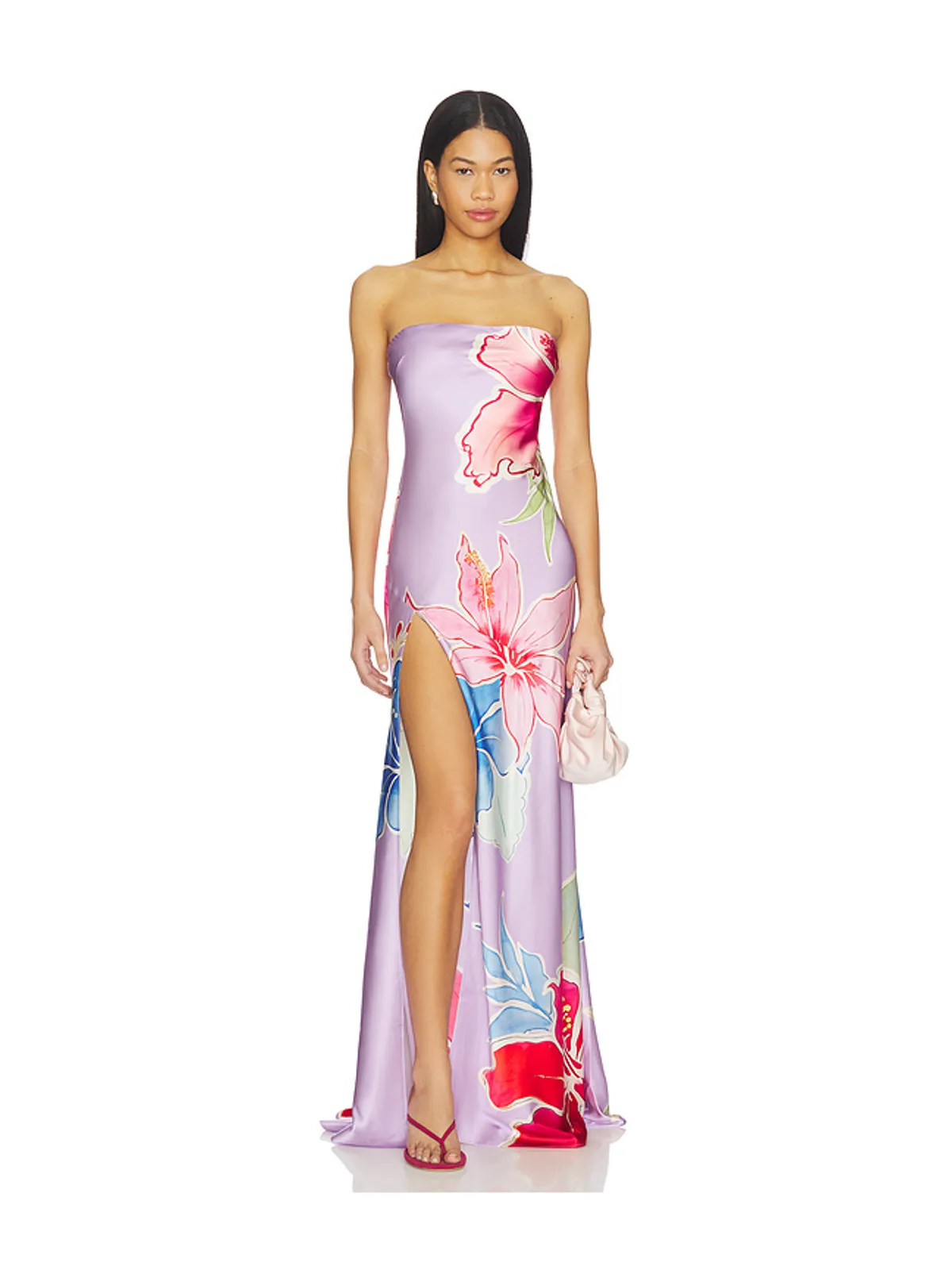 retrofete TIZZY ドレス - Lavender,Fuchsia. - 画像2