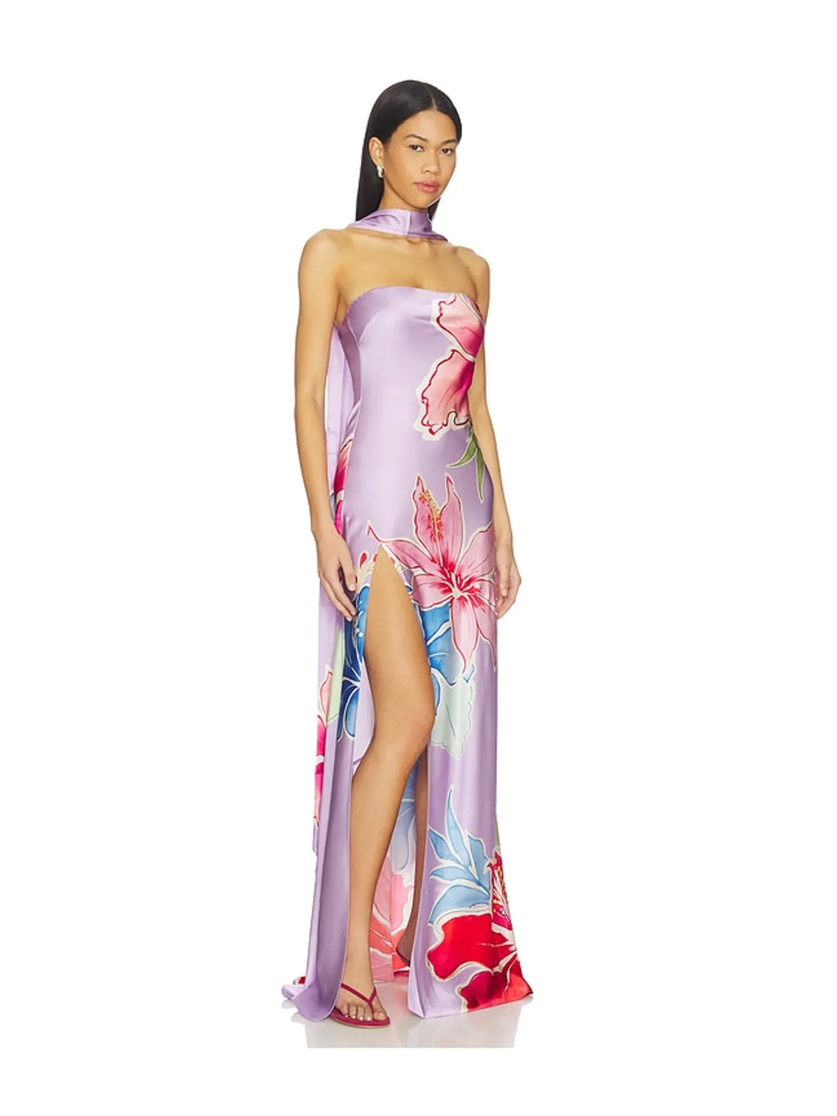 retrofete TIZZY ドレス - Lavender,Fuchsia. - 画像3