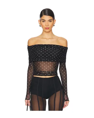 retrofete ORIANA メッシュトップ - サムネイル1