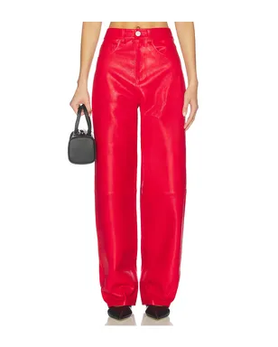 Rohe バギーレザートラウザー - サムネイル1