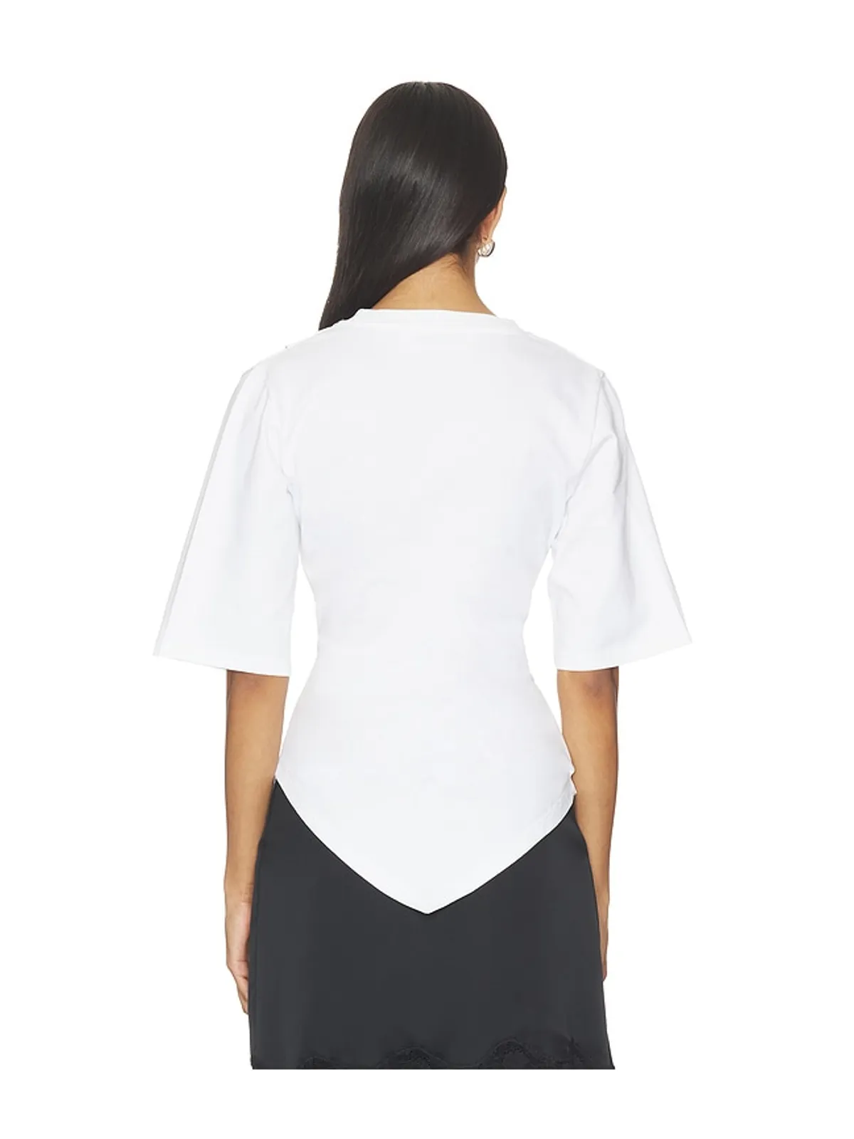 Rohe REINVENTED ツイストTシャツ - 画像3