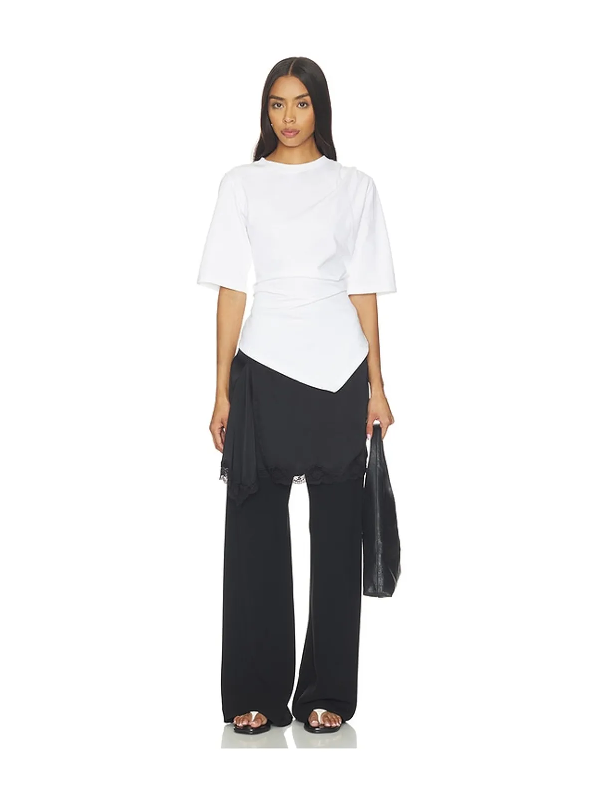 Rohe REINVENTED ツイストTシャツ - 画像4