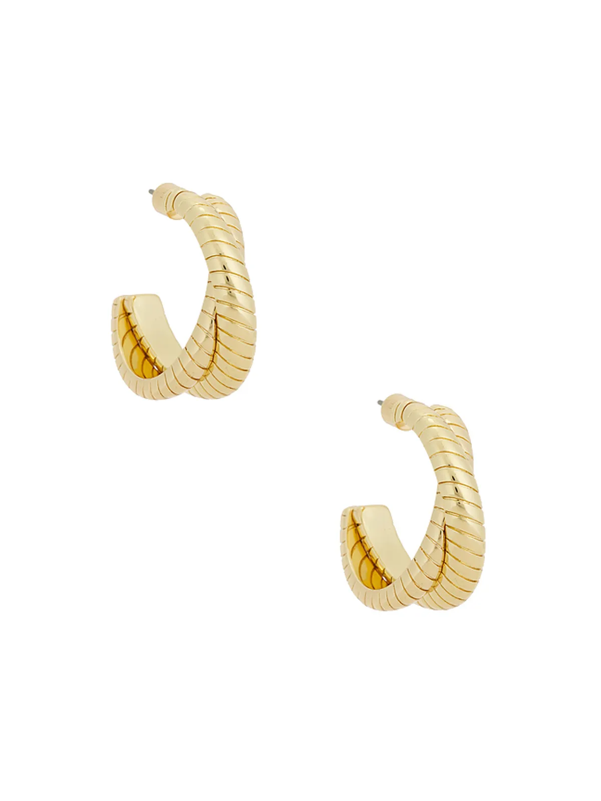 Roxanne Assoulin DOUBLE COBRA イヤリング - 画像1