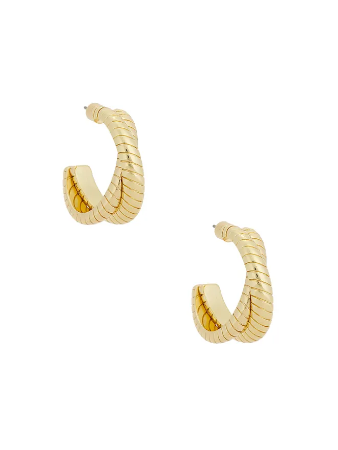 Roxanne Assoulin Roxanne Assoulin DOUBLE COBRA イヤリングの商品画像