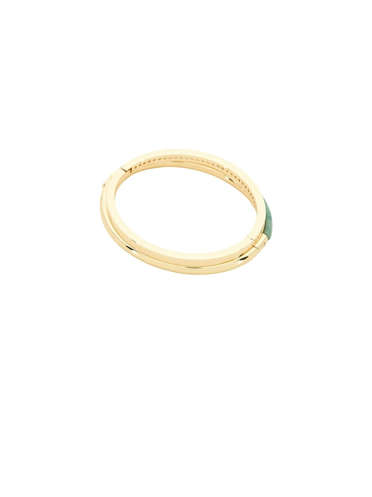 Roxanne Assoulin カフ - Green, Metallic Gold. - 画像3
