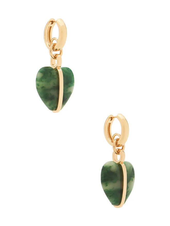 Roxanne Assoulin Roxanne Assoulin SEMI HEART イヤリングの商品画像