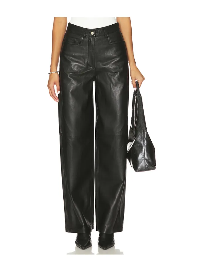 REMAIN REMAIN Cocoon Leather Pantsの商品画像