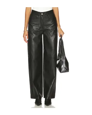 REMAIN Cocoon Leather Pants - サムネイル1