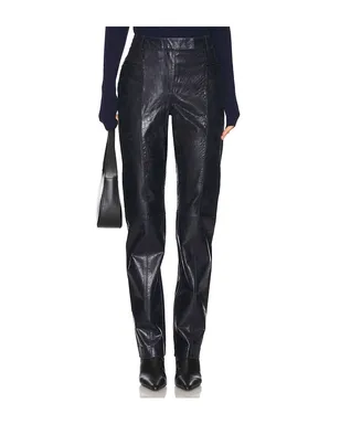 REMAIN SLIM LEATHER スーツパンツ - サムネイル1
