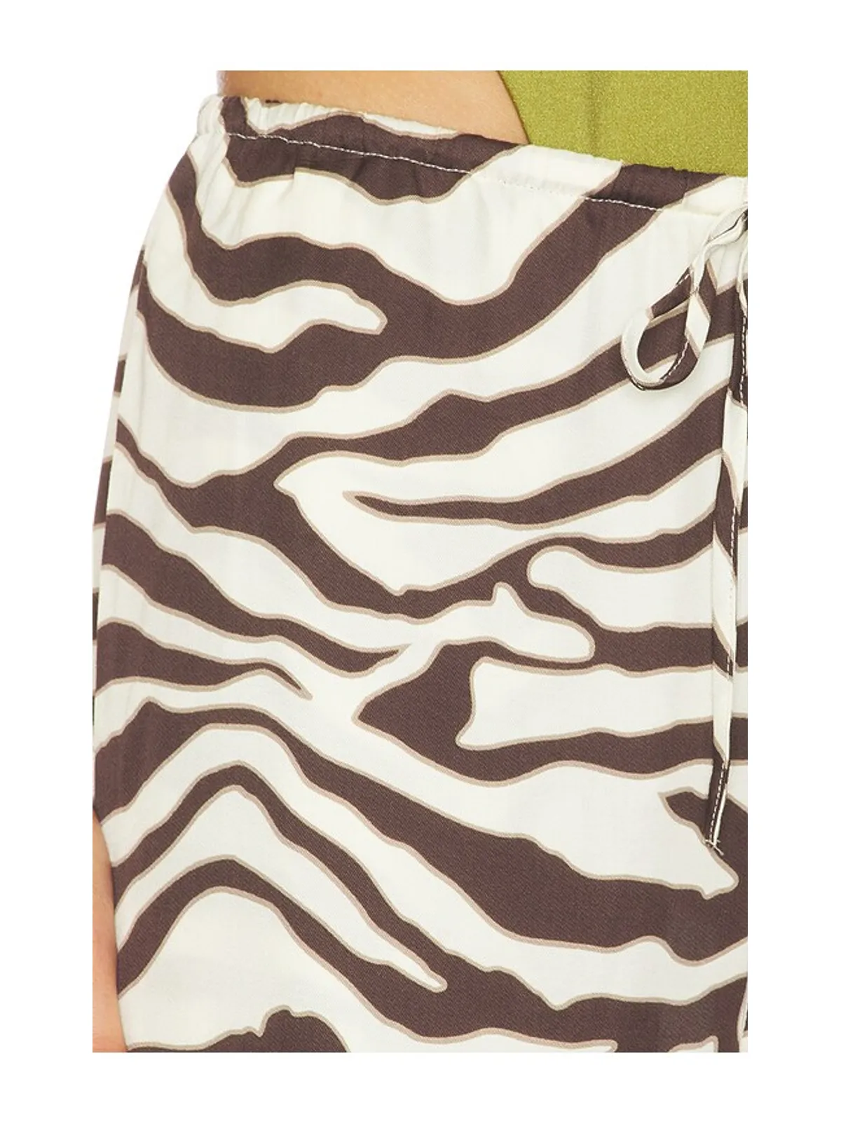 Rails DAMANI パンツ - Brown,Cream. - 画像6