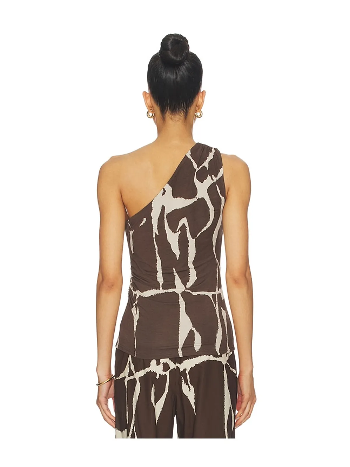 Rails DOROTHY トップ - Brown,Cream. - 画像3
